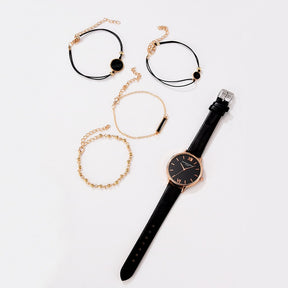 Kit montre femme avec 4 bracelets