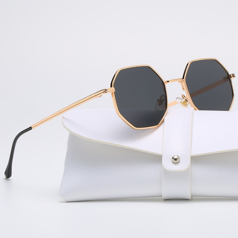 Lunettes de soleil pour femmes Fashion Polygon - Protection UV 400