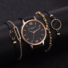 Kit montre femme avec 4 bracelets