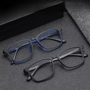 Lunettes en titane pur, lentille intelligente, réglage automatique des degrés